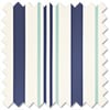 The British Stripe Co. George, London No.1 - Twist&Fit Roman Blind